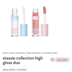 Kylie cosmetics 2 pack lip gloss set